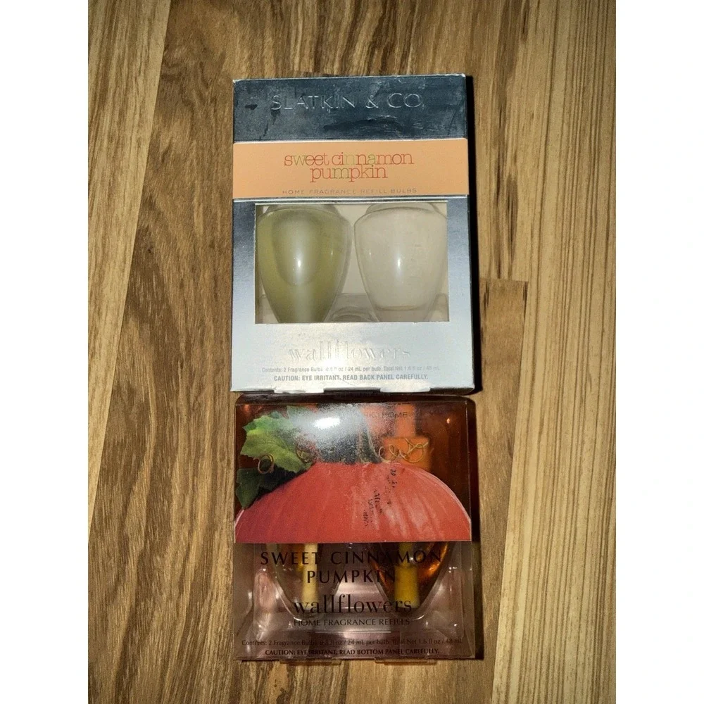 Bath & Body Works Sweet Cinnamon Pumpkin Wallflower Lot‎